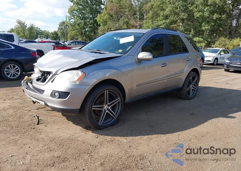 2007 Mercedes-Benz Ml 350 4Matic из США, поврежденный, VIN 4JGBB86E37A236176
